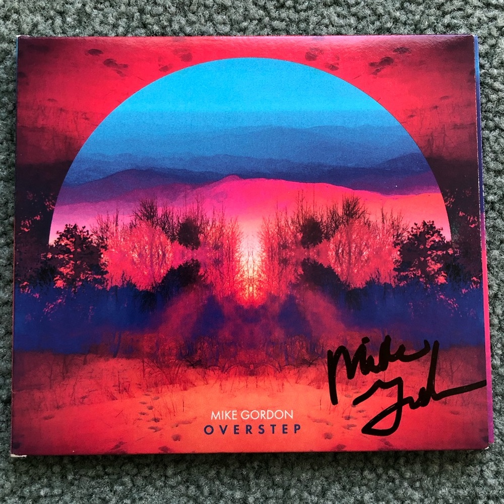Mike Gordon Autographed 2014 Overstep Phish Cd